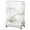 White, variant on Demi Bonn 32" Large Hamster Cage, Rabbit Hutch with Tubing System, Running Wheel, Ramps, Platforms, 4-Level Small Animal Habitats for Bunny, Chinchillas, Ferret, Gray