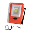 thumbnail image 1 of Greeniant Luz de trabajo LED COB plegable con gancho, linterna recargable por USB, luces de inspección potentes, herramienta de iluminación para pesca Ropa Deportiva, Zapatos No.03 Greeniant OD011044-03B, 1 of 6