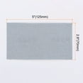 thumbnail image 2 of Uxcell 15pcs Mesh Sanding Sheets 320 Grits 2.8" x 5" Wet/Dry Sandpaper Dust-Free Hook and Loop Abrasive Pads, 2 of 6