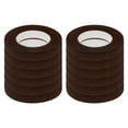thumbnail image 1 of Unique Bargains 12 Rouleaux de Rubans Floraux 1/2 Po 30 Verges Ruban Adhésif Imperméable pour Fleurs pour Emballage de Bouquet Floral, Brun Rougeâtre, 1 of 5