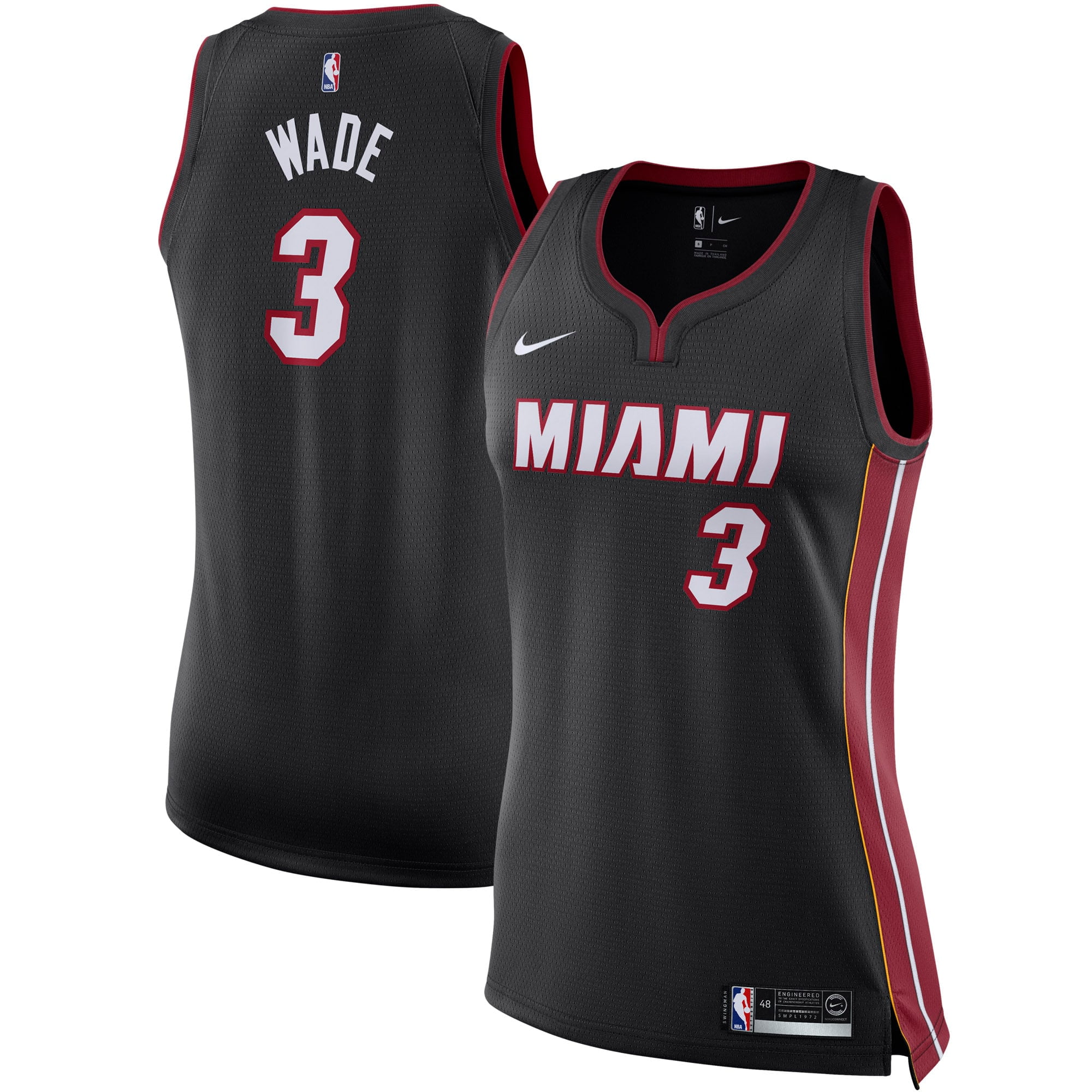 Fans Basketball Jerseys Suitable for Heat Wade 3 Basketball Jerseys Basketball Jersey Set Mens and Womens Sleeveless Basketball Shirts