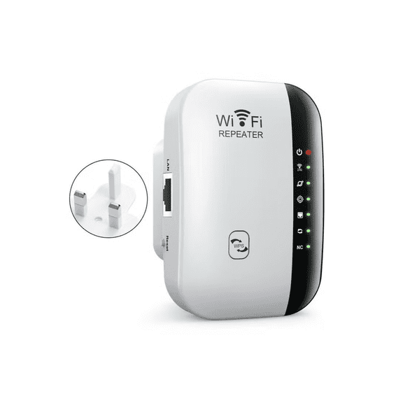 Wireless 300Mbps Wifi Router Range Extender Up to 5000sq（White）