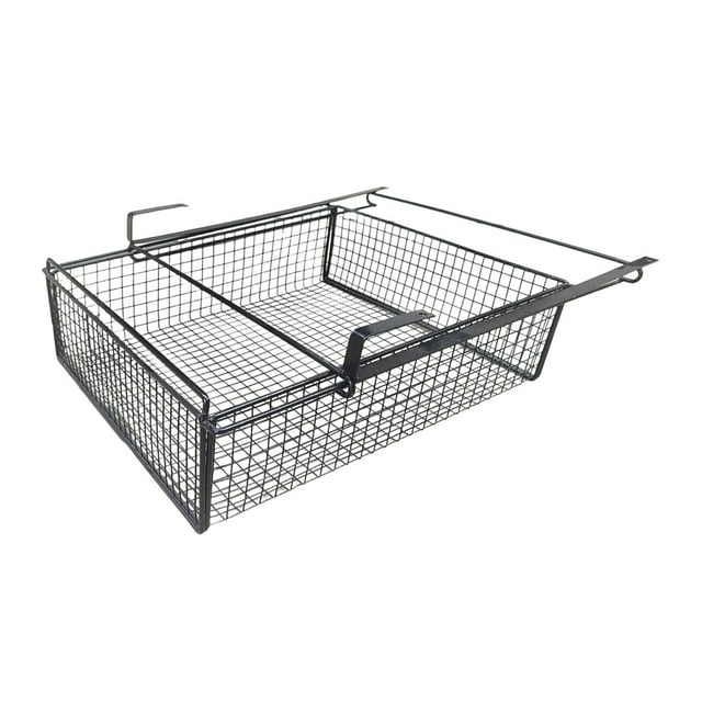 Cesta de cajón extraíble colgante, organizador de caja de almacenamiento de artículos diversos, organizador de almacenamiento deslizante debajo