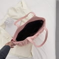 thumbnail image 3 of Bolsa De Hombro Bolso de mano para mujer, bolso de mano sólido de ocio acolchado coreano, bolso de mano para mujer (rosa) Ehuebsd Para Estrenar, 3 of 9