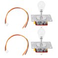 thumbnail image 1 of Jeu Arcade 2 Pcs Joystick Éclairage Coloré Joystick Arcade Bâton Arcade Conception Nouvelle Génération, 1 of 8