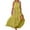 393#Yellow, variant on GXIPO Summer Dresses for Women 2025 Wedding Guest Halter Neck Maxi Dress Sleeveless Sexy Tiered Flowy Swing Beach Long Dress Light Purple XL
