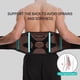 thumbnail image 1 of Cinturón De Soporte Para La Espalda Tirantes para la espalda Soporte ajustable para la columna vertebral Antideslizante Portátil para entrenamiento deportivo Sywqhk Para Estrenar, 1 of 7