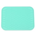 thumbnail image 3 of Cdar Silicone Heat Resistant Mat Rectangle Non Slip Pot Holder Pad for Kitchen, 3 of 3