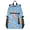 Cartoon Seahorse and Bubbles, variant on 14" Laptop Backpack Waterproof Airline Approved Stylish Casual Daypack for Travel Business College Work, Cute Lovely Mushrooms