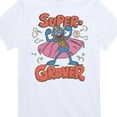 thumbnail image 3 of Sesame Street - Super Grover Cute - Toddler and Youth Short Sleeve Graphic T-Shirt, 3 of 5