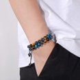 thumbnail image 5 of 1 Uds. Pulseras para hombres y mujeres para protección Perles Diamtre 8mm Noir Bleu Jaune Tigre Cristal Pierre Naturelle pulsera Homme Et Femme Cha, 5 of 5