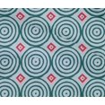 thumbnail image 4 of oneOone Cotton Flex Fabric Diamond & Circle Block Print Fabric By The Yard 40 Inch Wide, 4 of 4
