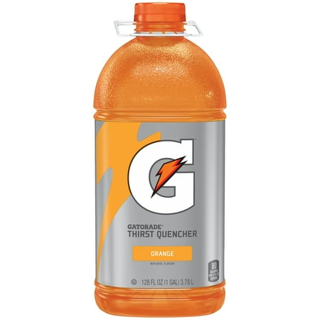 Gatorade Thirst Quencher Sports Drink, Orange, 128 Fl Oz