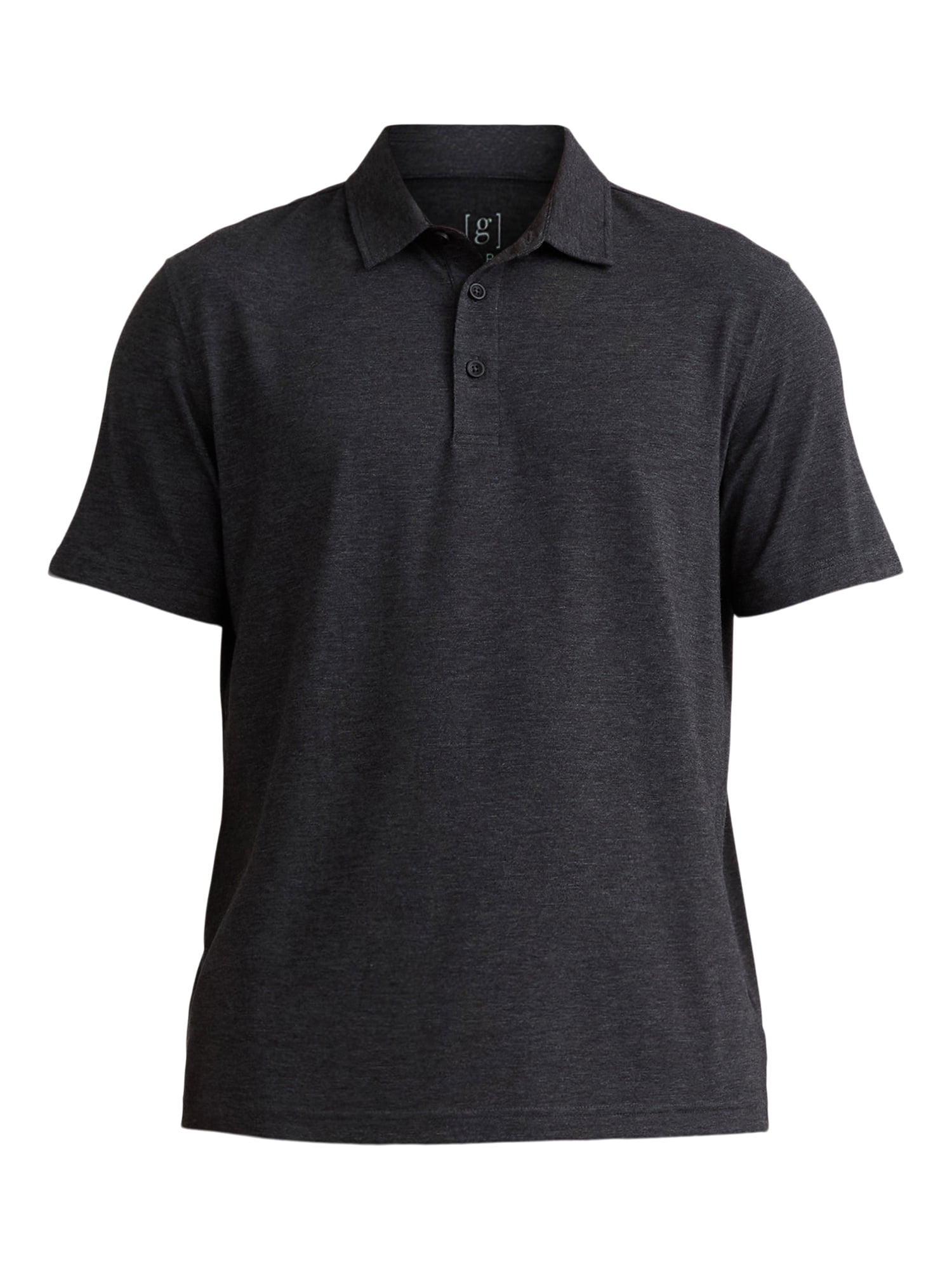 George Men's & Big Men's Poly Polo with Short Sleeves, Sizes S-3XL