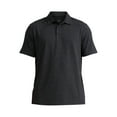 thumbnail image 5 of George Men's & Big Men's Poly Polo with Short Sleeves, Sizes S-3XL, 5 of 5