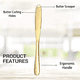 thumbnail image 3 of Esparcidor y rizador de cuchillo mágico para mantequilla, riza tu mantequilla con facilidad de diferentes maneras, 3 of 5