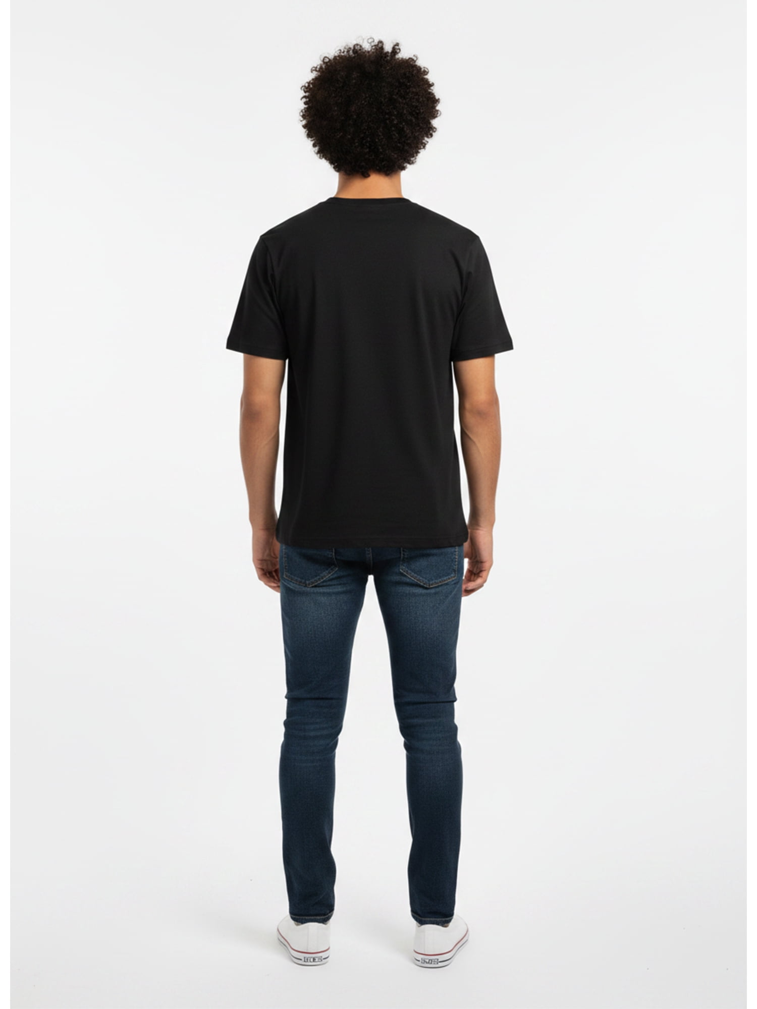 Marvel Spider-Man Men's and Big Men's Black Suit Graphic Tee, Sizes S-3XL