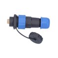 thumbnail image 4 of Enchufe De Cable Impermeable, SP20 AC250V 5A Protección IP68 Buen Aislamiento Contactos De Cobre Conexión Roscada Adaptador De Conector Industrial Para Equipos Electrónicos, 4 of 7