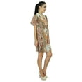 thumbnail image 3 of Bimba Women Cotton Caftan Dress Short Beach Cover Up Printed Kaftan, 3 of 4