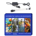 thumbnail image 2 of Aquarium Clean Light, Uvc Light For Pond & Pool Use, Waterproof Clean Lamp With Secure Suction Cup Installation And Transformer Included, Crystal Clear Fish Tank Water, Submersible Clean Lamp, 2 of 5