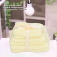 thumbnail image 4 of Un Paquete De 1:12 Casa De Muñecas Miniatura Toalla Toalla De Baño, Baño Suministros Modelo Decoración Para El Hogar Juguete Casa De Muñecas Accesorios, 1.6 "L X 1" W X 1.2 "H, 4 of 7