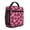 Black and Pink, variant on Black and Orange Leopard Print Insulated Lunch Bag Teens,Lunch Box for Men Women for Work,Picnic or Travel,10.2x9.5x4.3 Inches,8 Can Capacity