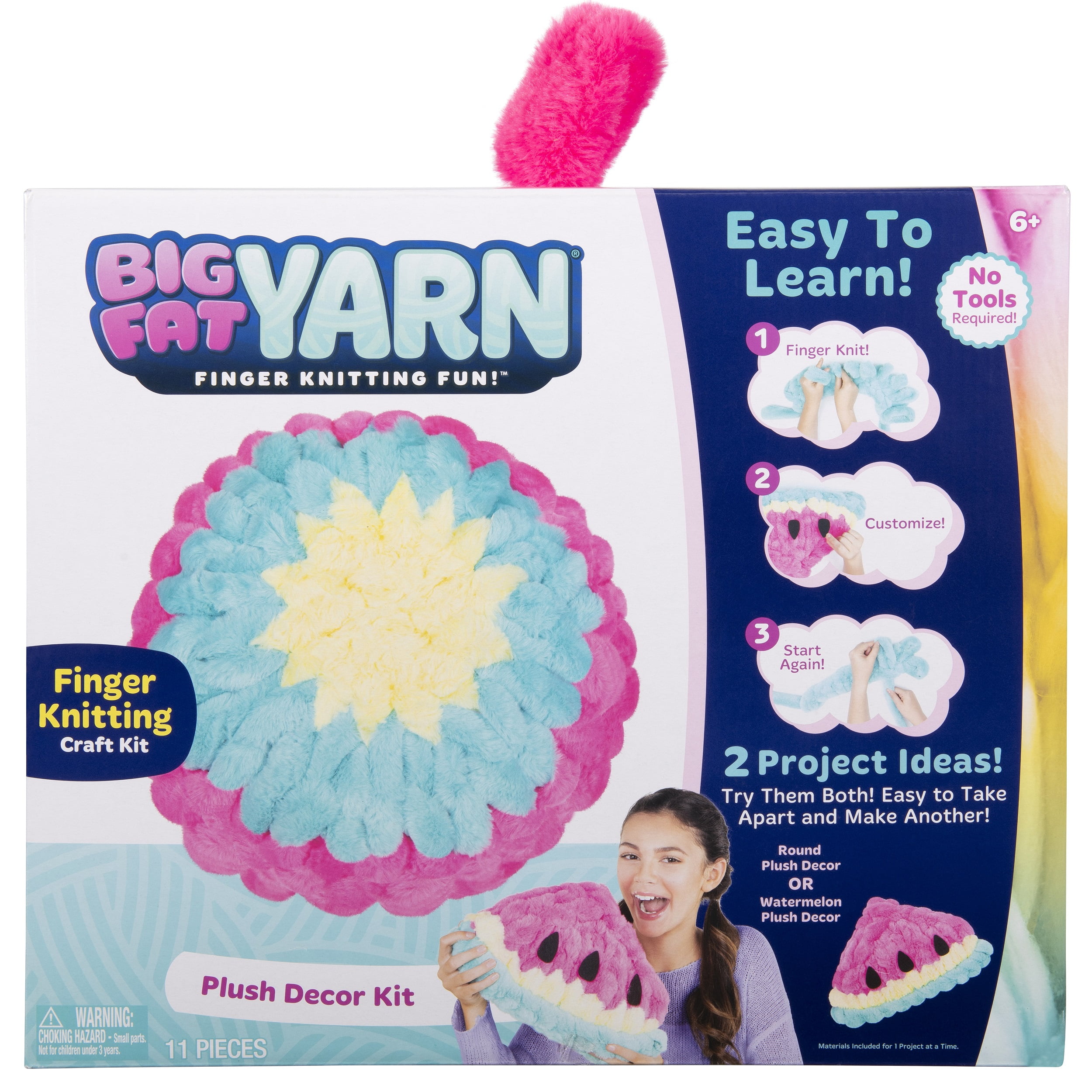 Big Fat Yarn Plush Decor Kit