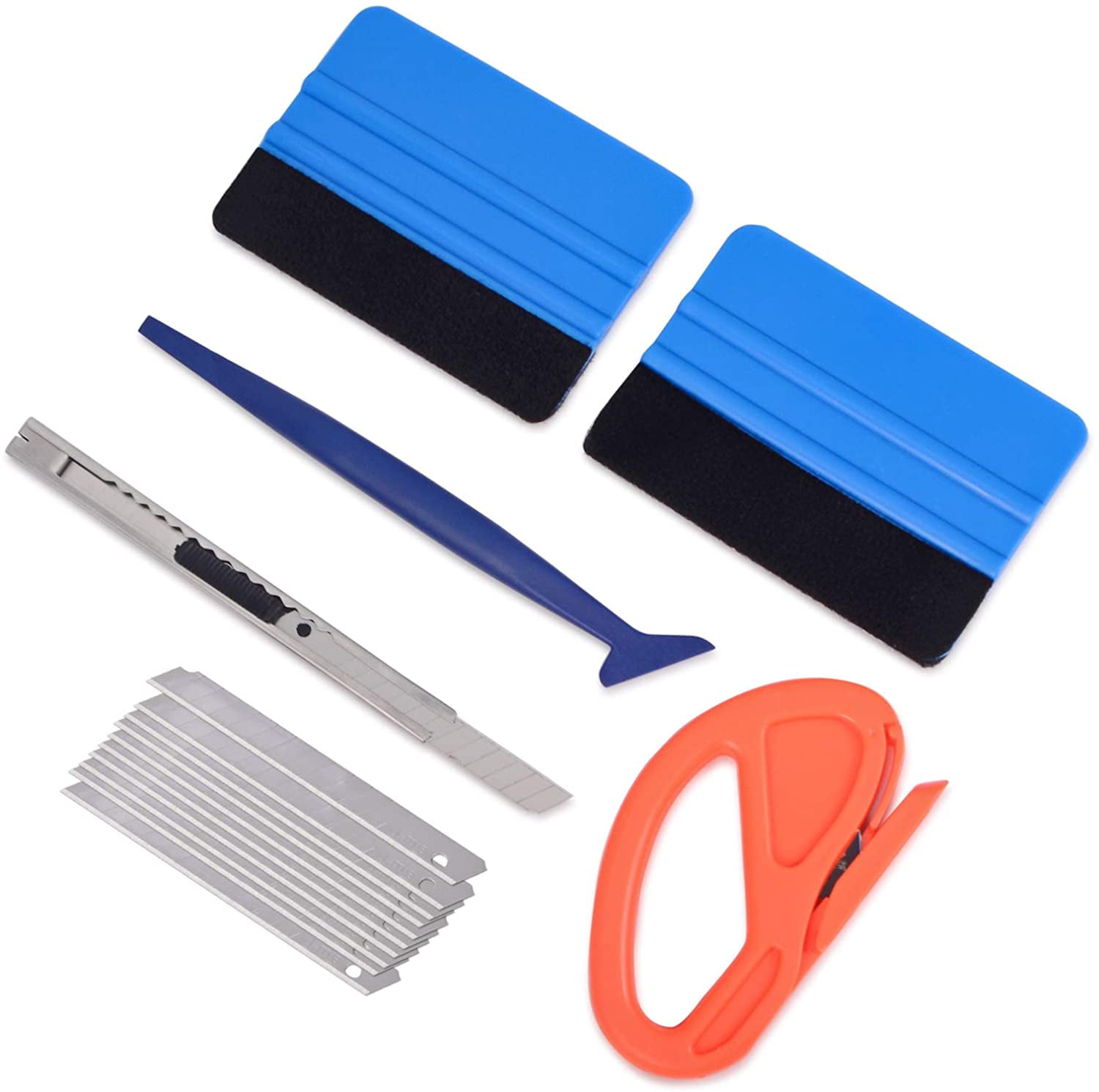 Gomake Vinyl Wrap Tool Kit Window Tint Tools for Cars Wrapping Window Film  Wallpaper Installation- Include Vinyl Squeegees, Scraper, Magnet Holders,  Vinyl Gloves, Film Cutters, Heat Gun for Vinyl Wrap