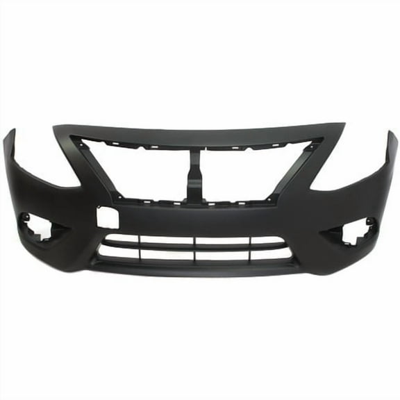 Front Bumper Cover For 2015-2016 Nissan Versa Primed