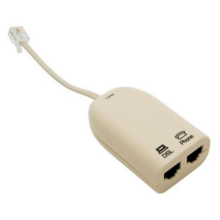 Duplex In Line Adapter - Suttle 900LCCS-2F-50 2-line Inline Adapter Dsl Filer