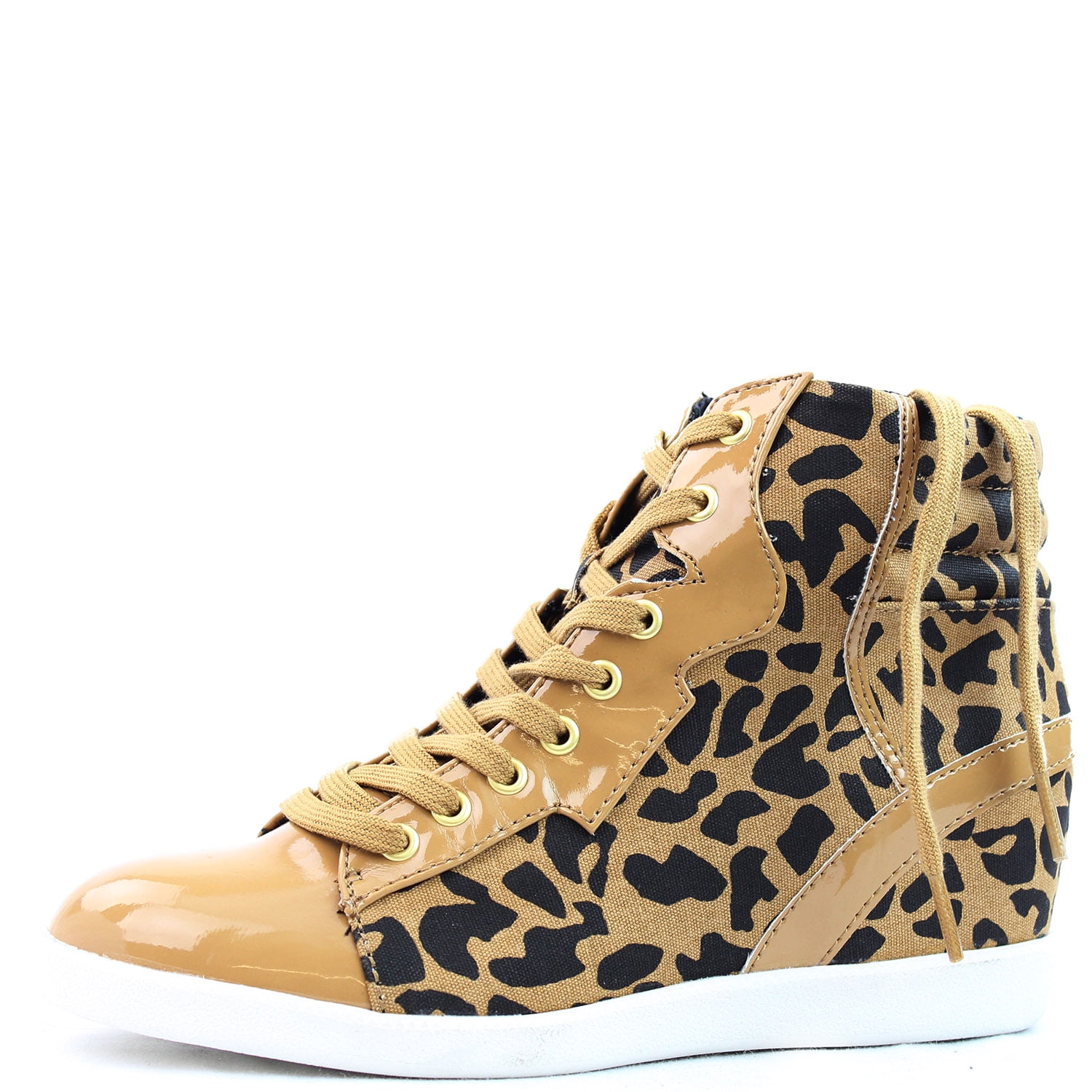 qupid cheetah sneakers