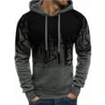 thumbnail image 4 of Gwiyeopda Men Long Sleeve Warm Hoodie Hoody Casual Sweatshirt Jumper Jacket Coat Top M-3XL, 4 of 6