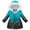 Black, variant on Girls Winter Coats Hooded Jackets Kids Zipper Parka Warm Outwear(Pink,7-8 Years)