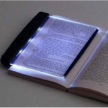 Portable Bookmark Light Lightwedge Book Light LED Reading Bright Light Lamp Board, Family Study Light Eye Care Reading Lamp Book Lightwedge, for Reading in Bed, Car, Night Reading