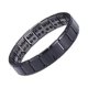 thumbnail image 1 of Pulseras magnéticas para hombres Pulsera de adelgazamiento corporal de acero de titanio Pulsera de imanes fuertes de doble fila Pulseras para el cuidado de la salud, 1 of 9