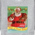thumbnail image 3 of Coca-Cola - Sign of Good Taste - Men's Long Sleeve Crew Fleece Sweatshirt, 3 of 5
