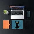 thumbnail image 6 of Funny Cat Scratching Mouse Pad, Waterproof Mousepad Rectangle Mouse Pad with Designs, Non-Slip Rubber MousePads for Laptop, 9.5x7.9 Inch, Black, 6 of 6