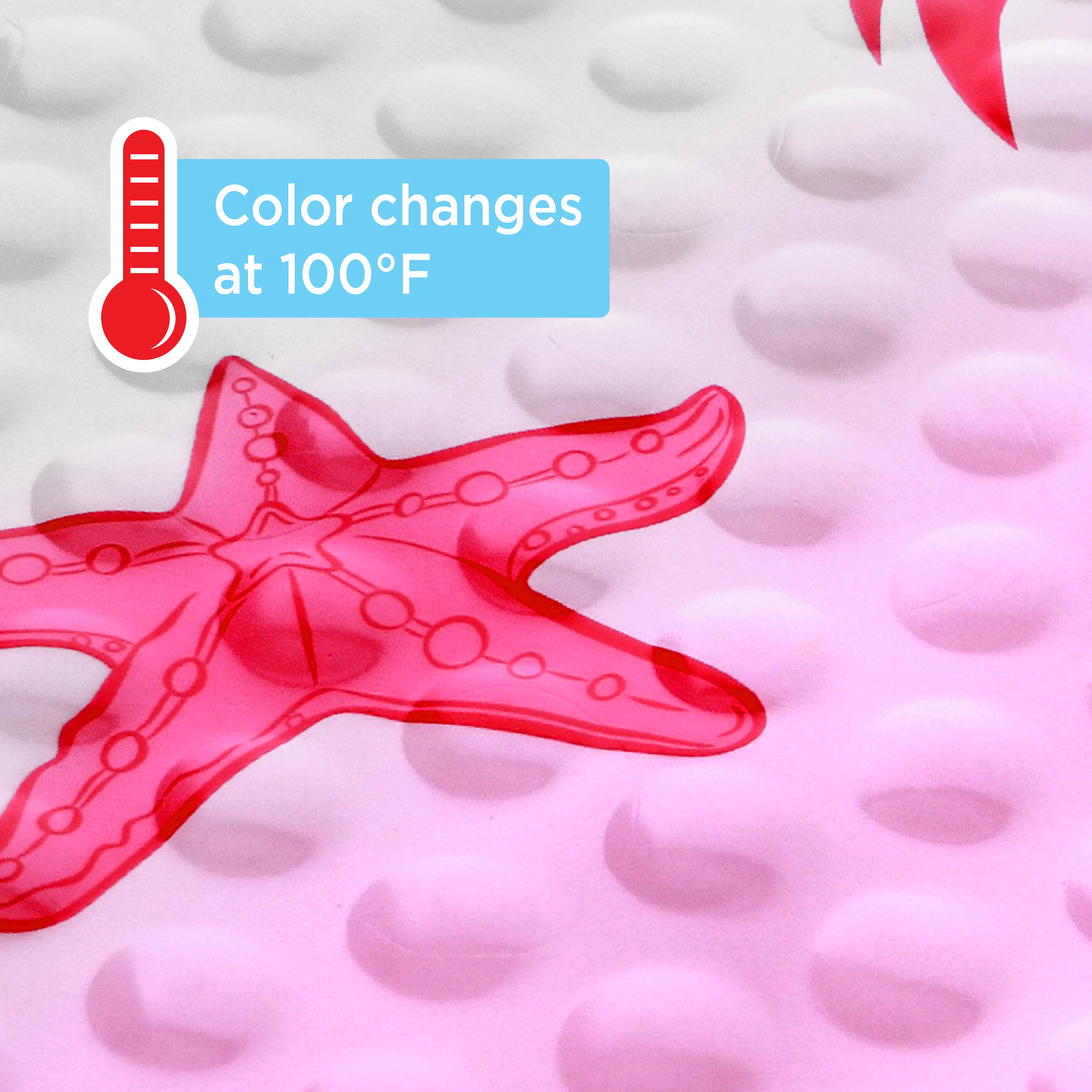 Disney Minnie Mouse Color Changing Bath Mat, 15" x 27"