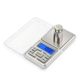 thumbnail image 4 of Hicess 100/200/300/500g Compact Electronic Scale LCD Display ABS Portable Mini Pocket Digital Scale for Home, 4 of 8