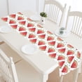 thumbnail image 1 of BSDHOME Summer Watermelon Table Runner Home Decor 14x72 Inch,Watermelon Pattern Table Cloth Runner for Wedding Party Banquet Decoration, 1 of 5