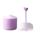 thumbnail image 2 of Limpiador facial portátil con espuma, dispositivo de espuma con burbujas, color morado, 2 of 13