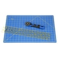 Dritz Rotary Cutting Kit, Rotary Cutter, Cutting Mat, Omnigrid Ruler