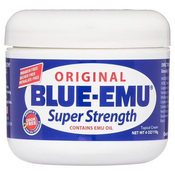 Blue-Emu Original Super Strength Cream for Supporting Healthy Muscles & Joints, 4 oz