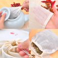 thumbnail image 4 of 100 Pcs Drawstring Cotton Bags Cotton Muslin Bags Reusable Muslin Drawstring Bags Muslin Storage Bag, 4 of 7