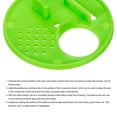 thumbnail image 4 of Uxcell 5 Pack Beehive Box Entrance Gate, 68mm Plastic Round Rotatable Bee Nest Door Disc Green, 4 of 4