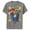 Charcoal Heather, variant on Boy's Nintendo Mario and Luigi Performance Graphic Tee Royal Blue Heather Small