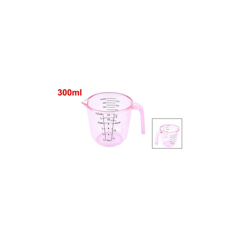Kitchen Flour Sugar Milk Measurement Measuring Cup Clear 300ml 1 1