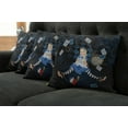 thumbnail image 2 of Ambesonne Colorful Throw Pillow Cover 4 Pack, Rose Flowers, 20", Multicolor, 2 of 6