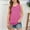 Hot Pink#2, variant on Fesfesfes Girls Casual Sleeveless Printed Tank Top Round Neck Blouse Soft Breathable Comfortable Daily Wear Homecoming Birthday Party Holiday Photography Outfit(Black#2,11-12 Years)
