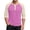 Purple, variant on Men’s Three Quarter Sleeve Baseball T-Shirt Casual Cotton Sport Athletic Top